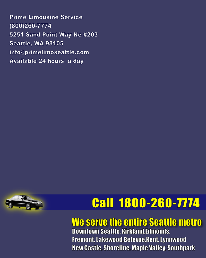 Downtown Seattle, Kirkland,Edmonds,
Fremont, Lakewood,Belevue,Kent, Lynnwood
New Castle, Shoreline, Maple Valley, Southpark